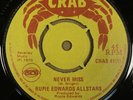 RUPIE EDWARDS ALLSTARS - NEVER MISS/ REDEMPTION - ORG UK CRAB 7