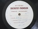Hermann Scherchen Beethoven Egmont Highlights Test Pressing Ducretet 12