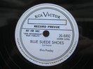 ELVIS PRESLEY 78 RPM DEMO BLUE SUEDE SHOES / I'M COUNTING ON YOU CAN RCA 20-6492
