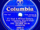 Columbia #2960-D: Emil Coleman Or.-Had A Million Dollars/Sweet Of You E/E+ clean