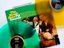 THE BEACH BOYS PET SOUNDS NUMBERED YELLOW GREEN VINYL LP MONO STEREO EX RARE