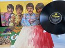 The Beatles Sgt Pepper WIDE SPINE - vinyl LP 1967 mono, flame inner, cutouts
