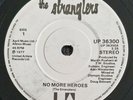 The Stranglers - No More Heroes - UK - Solid Centre - Black Print On White Label