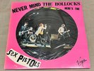 SEX PISTOLS - NEVER MIND THE BOLLOCKS  VINYL PICTURE DISC LP, 1978 EXCELLENT