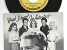ROCKABILLY 45 - w/ PIC SLEEVE- JERRY LEE LEWIS - HIGH SCHOOL CONFIDENT -HEAR SUN