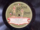 Official Boy Scout Record #1 Jolly Goos Scouts ( circa 1920) OLD ZIP COON  78rpm