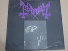 MAYHEM Live In Leipzig LP 1993 Insert Black Metal
