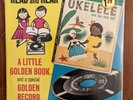Vintage A Little Golden Book Ukulele and Her New Doll Read And Hear SEALED