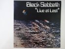 Black Sabbath Live At Last. Nems SP25-5009 Japan  VINYL LP
