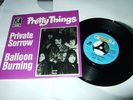 PRETTY THINGS : PRIVATE SORROW PROMOSTICKERED 7