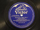 PIONEER PAUL WHITEMAN ORCH GEORGE GERSHWIN Rhapsody In Blue VICTOR 55225  E-/V+