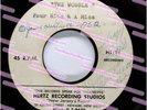 FOUR HITS & A MISS Doo Wop ACETATE 45rpm The Meaning of Love b/w he Wobble HEAR