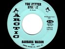 NORTHERN SOUL-BARBARA MASON-YOU BETTER STOP IT/HAPPY GIRL-ARCTIC 154