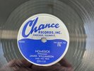 rare 78 rpm record CHANCE #1131 James Williamson “The Woman I Love”