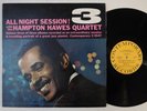 HAMPTON HAWES QUARTET All Night Session 3 CONTEMPORARY LP mono og dg