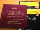 Karajan Beethoven Symphonies 8&9 DGG Red Stereo 2LP Box 8/63 SLPM 138 807/08 NM