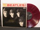 THE BEATLES Meet The Beatles 1964 RED VINYL LP Import JAPAN Odeon OR 7041