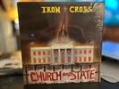 Iron Cross - Church and State - Original 1987 Turmoil Records - RARE Metal EX+