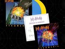 DEF LEPPARD-PYROMANIA 40: EXC COLOUR VINYL 2LP +SIGNED CERTIFICATE AUTHENTICATED