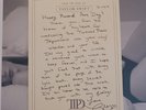 TAYLOR SWIFT THE TORTURED POETS DEPARTMENT GHOSTED WHITE RSD 2024 THANK YOU NOTE