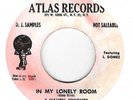 RARE DOO WOP 45 - 4 Haven Knights on Atlas 1066 - PROMO - In My Lonely Room