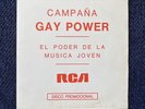 Promo 7/45  - Lou Reed - The Kinks - The Sweet - Gay Power  - Spain 1973
