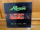 Poison Open Up And Say Ahh  1980s vinyl record CL 48493 Lp Excellent ultrasonic