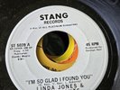 45 rpm Linda Jones & Whatnauts Stang 5039 Promo