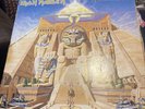 IRON MAIDEN POWERSLAVE CAPITOL 1984 WINCHESTER PRESSING TEXTURED SLEEVE