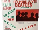 AMERICAN TOUR WITH ED RUDY #3 IT'S HERE LUV  BEATLES In Red RAREST Version VG