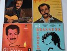 33T GEORGES BRASSENS 25 CM DE 1 à 9 NEUF DISQUES  LE GORILLE ETC........