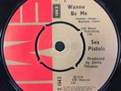 SEX PISTOLS ANARCHY IN THE UK EMI 2566 BLACK PS CHRIS THOMAS B SIDE  *RARE *