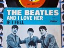 The Beatles If I Fell And I Love Her USA 1964 PS Vinyl 7
