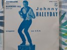 RARE ET SUPERBE SP JUKE BOX 1962 JOHNNY HALLYDAY avec ENCART ORIGINE maybellene