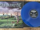 Megadeth Youthanasia UK First Press 1994 Blue Vinyl Original Near Mint