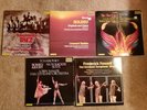Tchaikovsky Maazel Slatkin Fennell Arnaud Stravinsky Firebird Shaw 5 LP Telarc