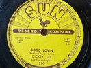 78 Rpm, Rockabilly, Dickey Lee 'Good Lovin' / Memories Never Grow Old US Sun  EX
