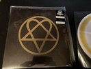 HIM Love Metal Vinyl Newbury Comics Exclusive Gold/White Smash