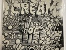 Cream Wheels of Fire Record LP Vinyl Psychedelic Rock Blues Rock