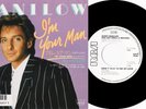 BARRY MANILOW MIREILLE MATHIEU ''Don't talk...'' Rare Japan Promo White label 45