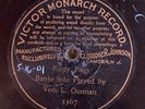 Victor Monarch ( pre-dog) 3367 VESS OSSMAN banjo RUSTY RAGS ragtime  78 rpm 1901
