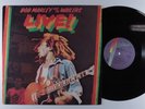 BOB MARLEY & THE WAILERS Live  ISLAND LP VG+ o