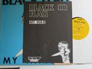 SST 023 PUNK ROCK BLACK FLAG MY WAR LP & PAPER INCERTS