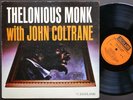 JOHN COLTRANE With THELONIOUS MONK LP JAZZLAND JLP-46 MONO Art Blakey Gigi Gryce