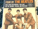 Four By The Beatles 45 EP Capitol/US EAP 1-2121 Strong VG COVER ONLY