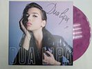 Dua Lipa RARE Vinyl LP Record Pink Marbled Translucent - SIGNED