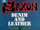 Saxon - Denim And Leather 2018 Splatter Vinyl LP New Sealed