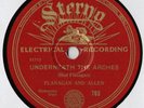 FLANAGAN AND ALLEN ORIGINAL FIRST RELEASE CLASSIC 78 - UNDERNEATH THE ARCHES EX+