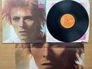 David Bowie - Space Oddity LP 1972 RE Vinyl UK VG+/VG+ 2E With Inner & NM Poster