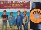 BEATLES French EP - Languette - Tab -Yesterday  -  ODEON SOE 3772 Biem NM Type 3